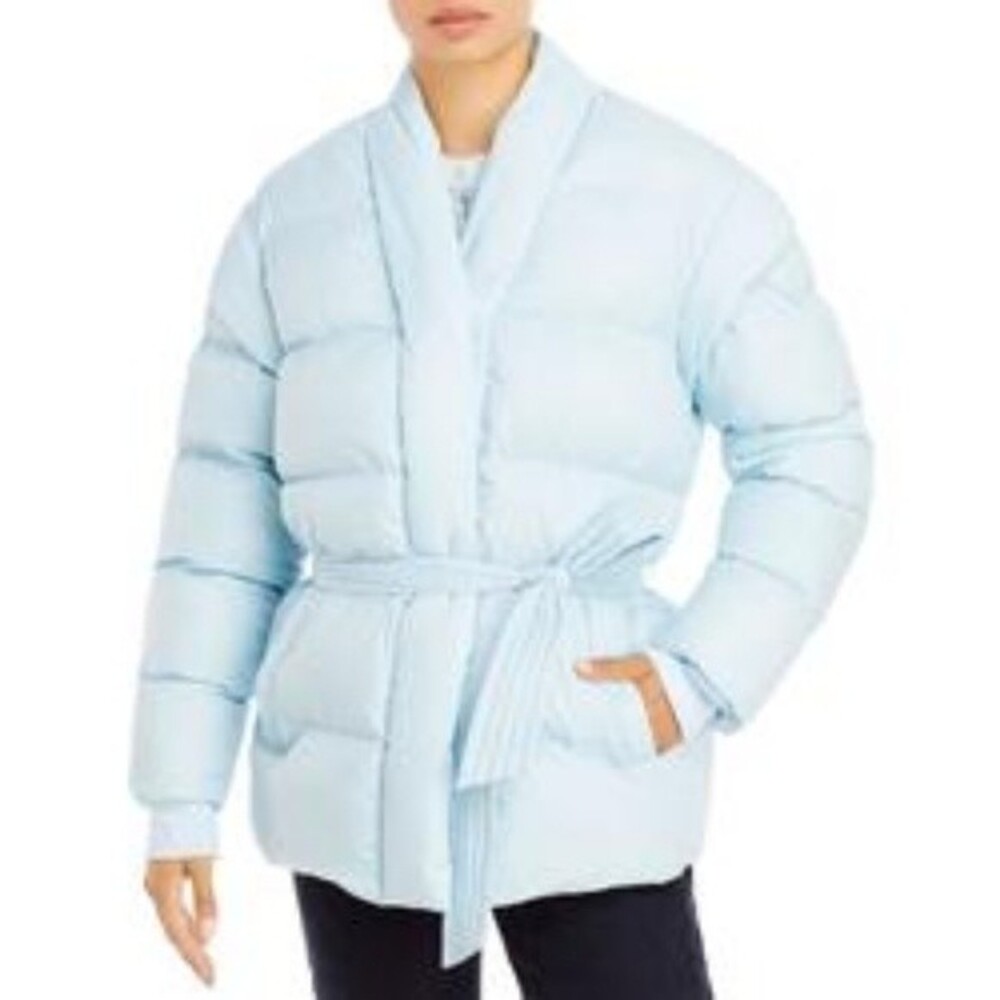 Aqua X Scout The City Belted Puffer Jacket / Vest, Small, New With Tags w/ Flaw